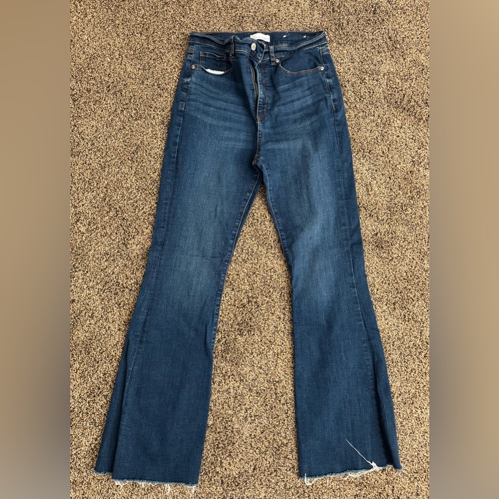 Loft flared jeans